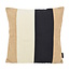 NOVÉE Stripe Jute Kissenbezug | 45x45 cm | Baumwolle