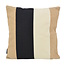 Stripe Jute Kissenbezug | 45x45 cm | Baumwolle