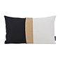 Stripe Jute Kussenhoes | 30x50 cm | Katoen