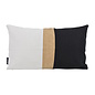 Stripe Jute Kussenhoes | 30x50 cm | Katoen