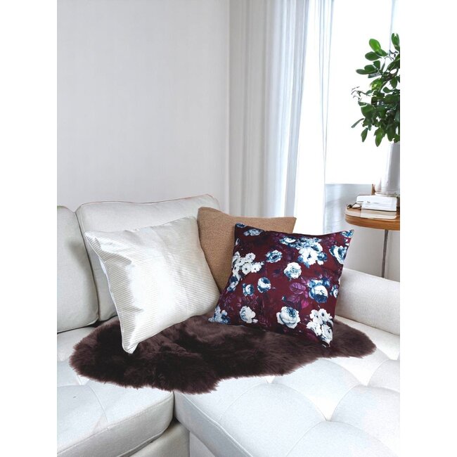 Rohan White/Silver Kussenhoes | 45x45 cm | Polyester