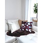 Rohan White/Silver Kussenhoes | 45x45 cm | Polyester