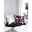 Sierkussen Rohan White / Silver | 45 x 45 cm | Polyester