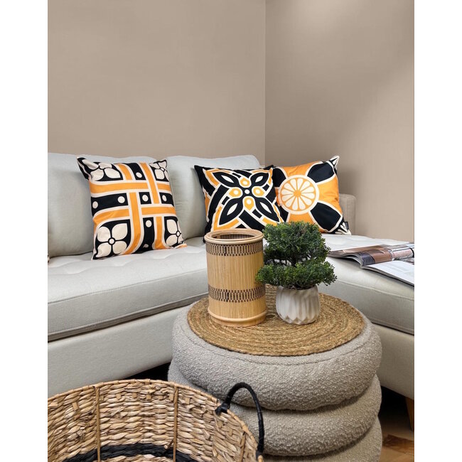 Ornament Tile #1 | 45 x 45 cm | Kussenhoes | Katoen/Polyester