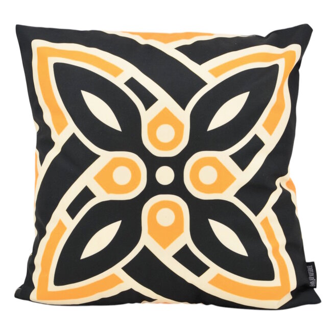 Sierkussen Ornament Tile #1 | 45 x 45 cm | Katoen/Polyester