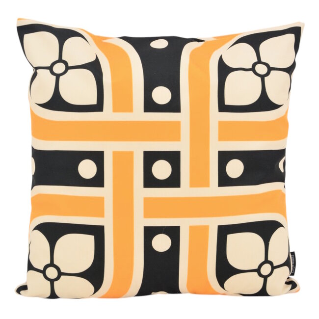 Sierkussen Ornament Tile #2 | 45 x 45 cm | Katoen/Polyester