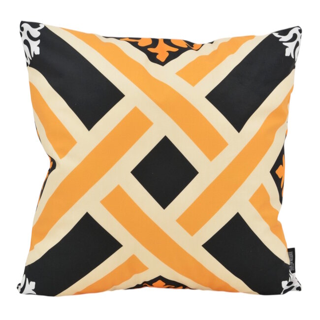 Sierkussen Ornament Tile #4 | 45 x 45 cm | Katoen/Polyester