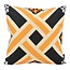 Gek op kussens! Sierkussen Ornament Tile #4 | 45 x 45 cm | Katoen/Polyester