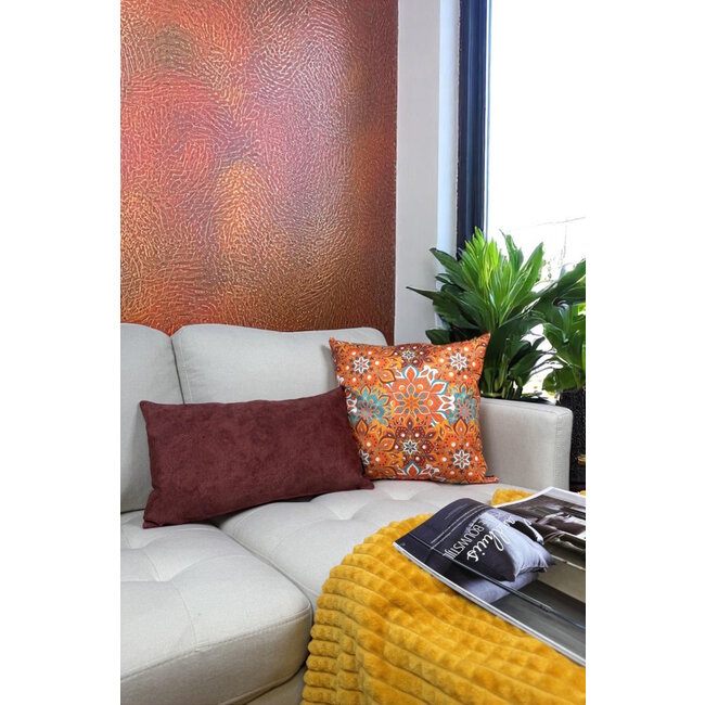 Sierkussen Mandala Pattern #1 | 45 x 45 cm | Katoen/Polyester