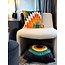 Sierkussen Velvet Retro #3 | 45 x 45 cm | Polyester