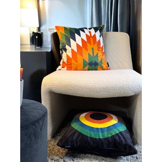 Velvet Retro #3 Kissenbezug | 45x45 cm | Polyester