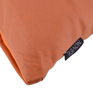 Sierkussen Dean Oranje | 45 x 45 cm | PU Leder