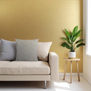 Nadal Grey/Gold Kussenhoes | 45x45 cm | Katoen