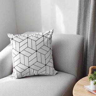 White Cube Kissenbezug | 45x45 cm | Baumwolle/Polyester