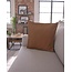 Sierkussen Florea Uni Bruin | 45 x 45 cm | Katoen/Polyester
