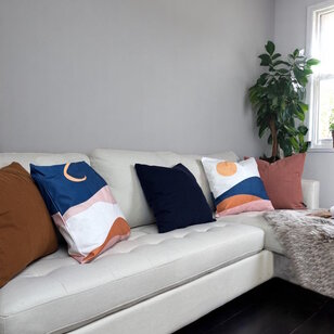 Shining Moon | 45 x 45 cm | Kussenhoes | Katoen/Polyester