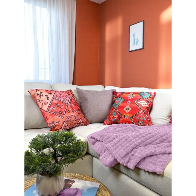 Moroccan Leila | 45 x 45 cm | Kussenhoes | Katoen/Linnen