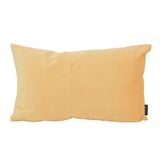 Gek op kussens! Velvet Botergeel Kissenbezug | 30x50 cm | Samt/Polyester