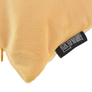 Velvet Botergeel Kussenhoes | 30x50 cm | Velvet/Polyester