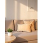 Velvet Botergeel Kussenhoes | 45x45 cm | Velvet/Polyester