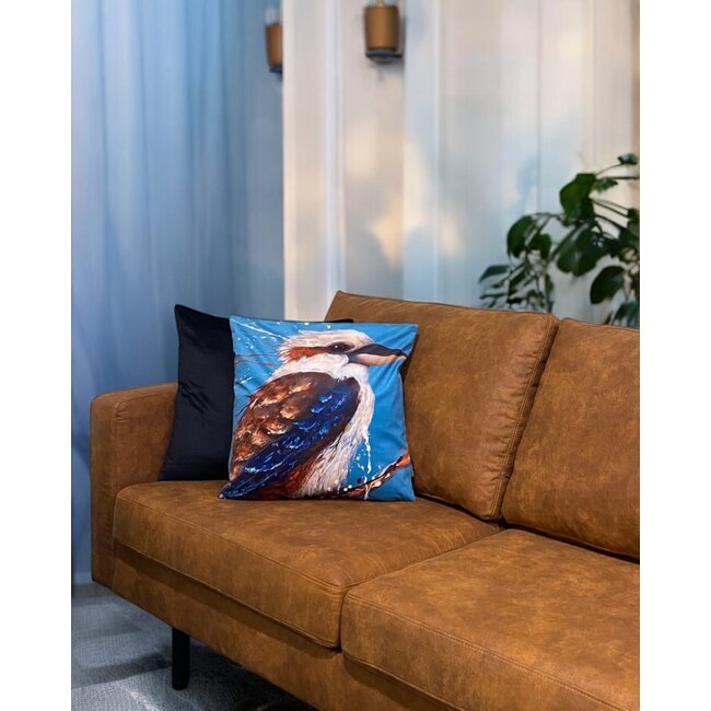 Blue Bird | 45 x 45 cm | Kussenhoes | Katoen/Polyester