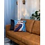 Blue Bird Kussenhoes | 45x45 cm | Katoen/Polyester