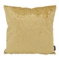 Velvet Blush Goud Kussenhoes | 45x45 cm | Polyester