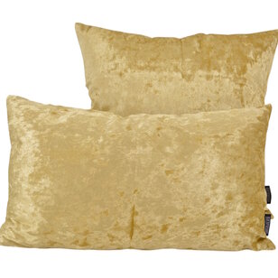 Velvet Blush Goud Kussenhoes | 30x50 cm | Polyester