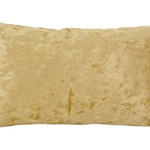 Velvet Blush Goud Kussenhoes | 30x50 cm | Polyester