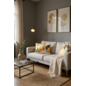 Velvet Ginkgo #3 Kussenhoes | 30x50 cm | Velvet/Polyester
