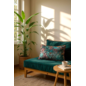 Sierkussen Velvet Jungle Red | 30 x 50  cm | Velvet/Polyester