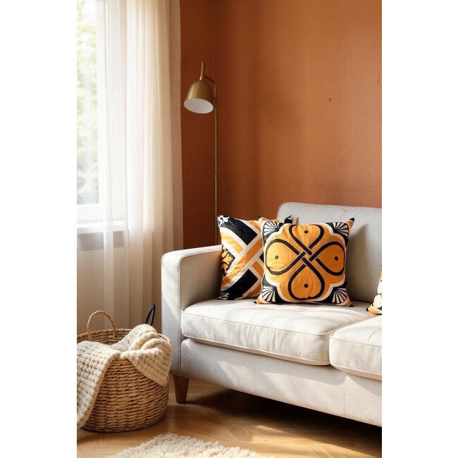 Ornament Tile #4 Kissenbezug | 45x45 cm | Baumwolle/Polyester