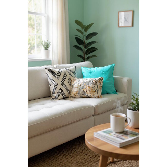 Ziya Purpura Kissenbezug | 30x50 cm | Baumwolle/Leinen