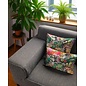 Velvet Flowers 1 Kussenhoes | 30x50 cm | Velvet/Polyester