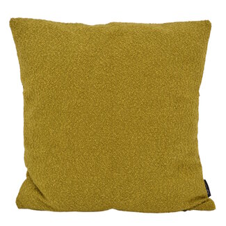 NOVÉE Bouclé Mosterd Kussenhoes | 45x45 cm | Polyester