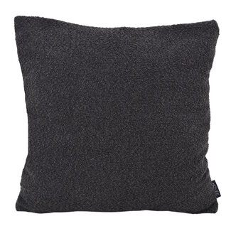 NOVÉE Bouclé Zwart | 45 x 45 cm | Kussenhoes | Polyester