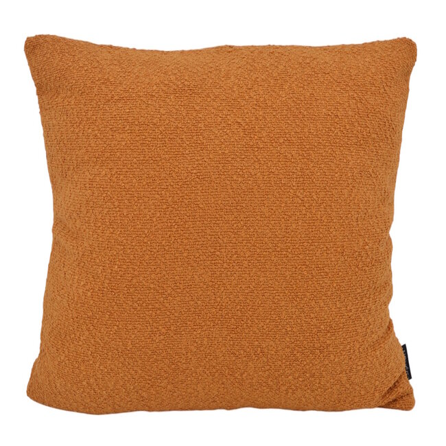 Bouclé Cognac | 45 x 45 cm | Kussenhoes | Polyester