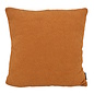 Bouclé Cognac Kissenbezug | 45x45 cm | Polyester