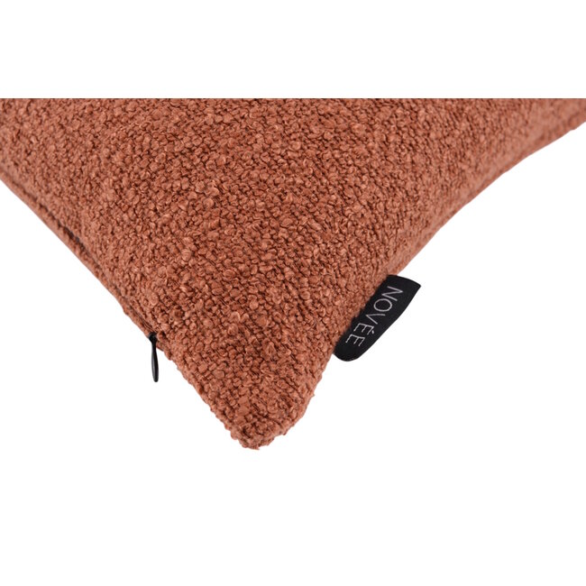 Bouclé Roest | 45 x 45 cm | Kussenhoes | Polyester