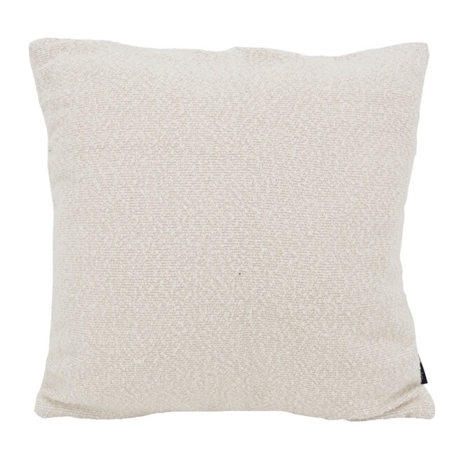 Bouclé Crème | 45 x 45 cm | Kussenhoes | Polyester