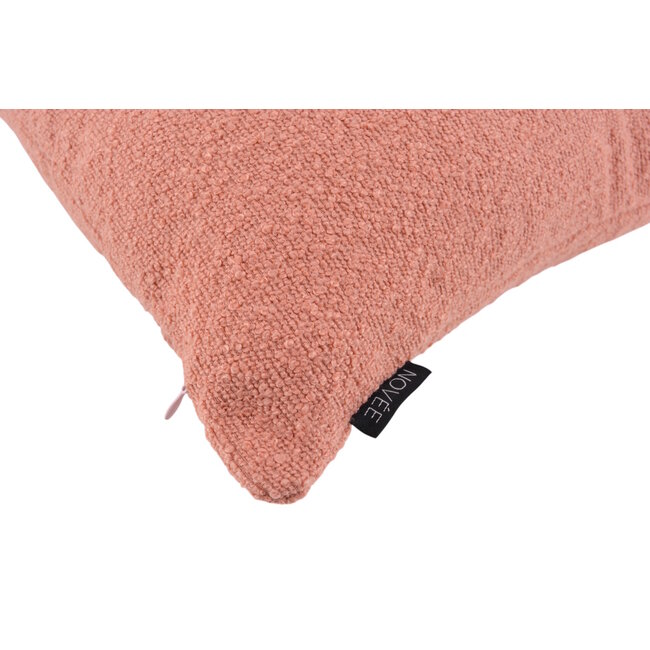 Bouclé Roze Kussenhoes | 45x45 cm | Polyester