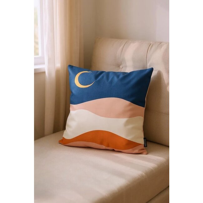 Sierkussen Shining Moon | 45 x 45 cm | Katoen/Polyester