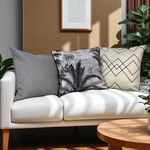 Madeira Grijs Kussenhoes | 45x45 cm | Polyester