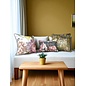 Sierkussen Jacquard Velvet Flowers | 45 x 45 cm | Velvet/Polyester
