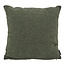 NOVÉE Sierkussen Bouclé Legergroen | 45 x 45 cm | Polyester
