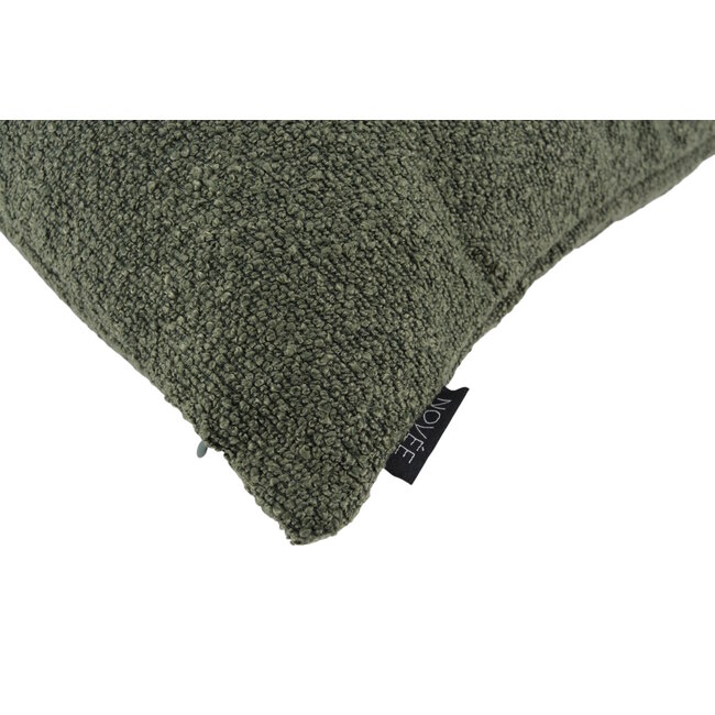 Sierkussen Bouclé Legergroen | 45 x 45 cm | Polyester