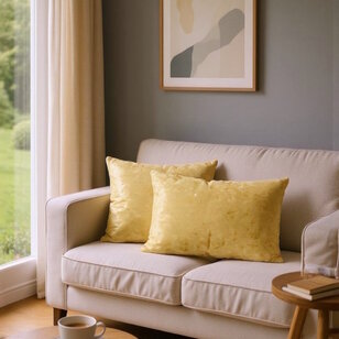Sierkussen Velvet Blush Goud | 30 x 50 cm | Polyester