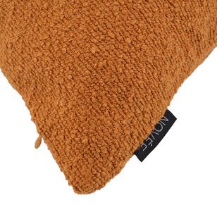Sierkussen Bouclé Cognac | 45 x 45 cm | Polyester