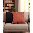 Bouclé Zwart Kussenhoes | 45x45 cm | Polyester