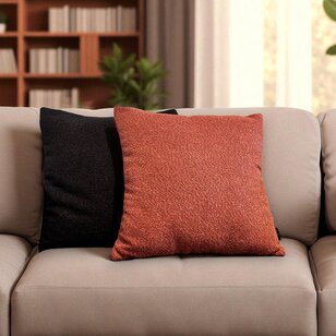 Bouclé Rost Kissenbezug | 45x45 cm | Polyester